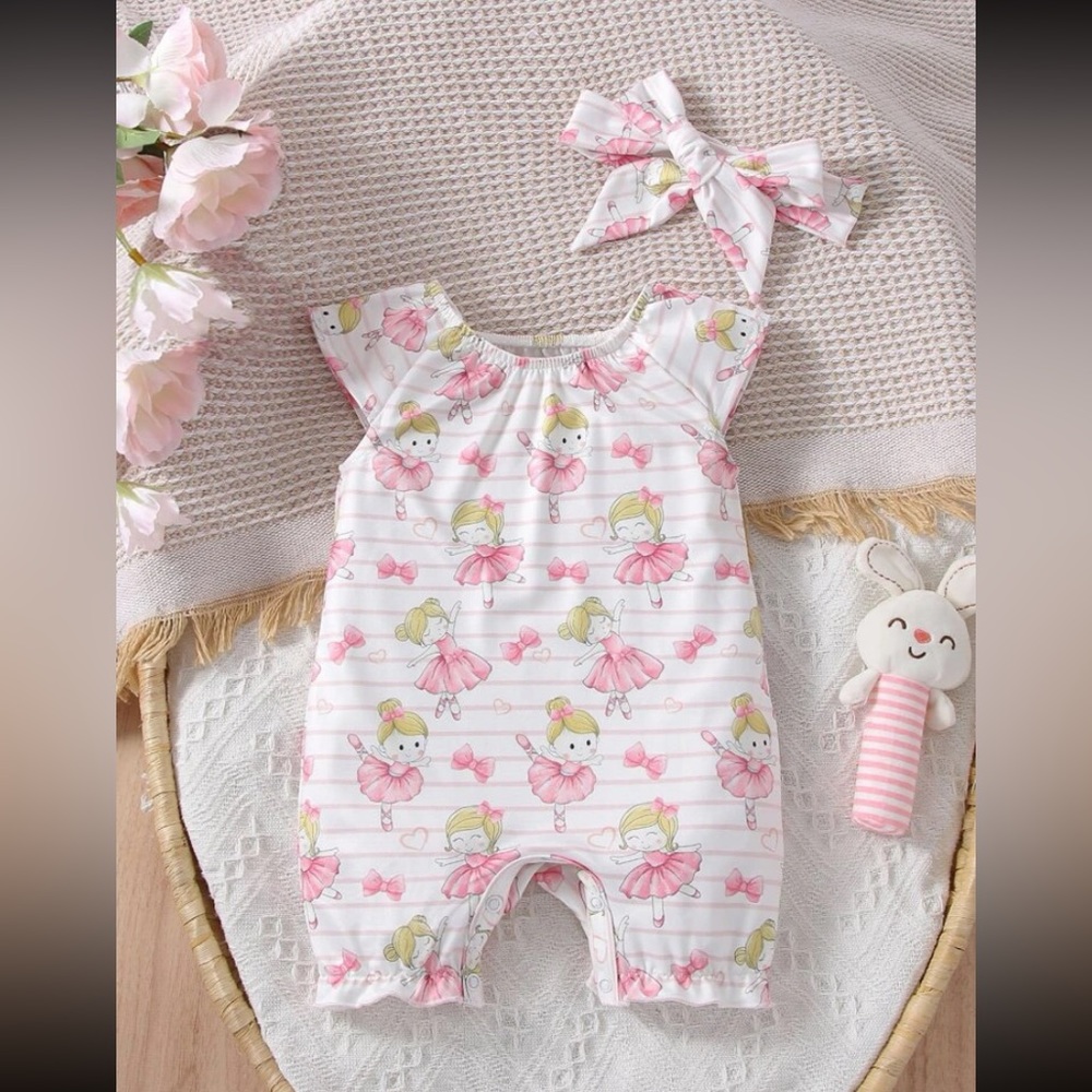 SHEIN baby bodysuit. Size 0-3m.
